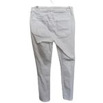 Lucky Brand  Hayden Crop Ankle White Jeans Size 6 Skinny Denim Pants Photo 3