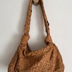 Cleobella  Tan Woven Morgan Handbag Photo 0