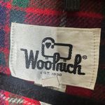 Woolrich The Woman Blue Plaid Wool Blanket Lined Chore Barn Coat Jacket Med Vtg Photo 9