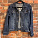 Columbia  womens long sleeve trucker denim jacket blue M Photo 2