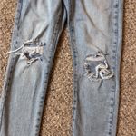Revice Denim REVICE High Rise Light Blue Jeans with Star Details Photo 7