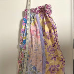 Blue Velvet Patchwork Pants Photo 10