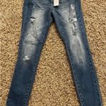 SO  Denim Jeggings Jeans Distressed Skinny Women’s Sz 5/27 Low Rise New with Tags Photo 0