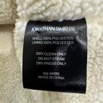 Jonathan Simkhai Black‎ Vegan Leather Sherpa Aviator Jacket XS Black Photo 15