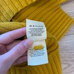 NEW Moth x Anthropologie Mustard Yellow Turtleneck Slouchy Sweater Size M Size M Photo 5