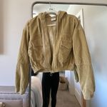 BDG Cropped Corduroy Zip Up Jacket Photo 0