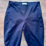 Everlane The Curvy Side-Zip Black Stretch Slim Career Pants Size 10 Short Photo 4