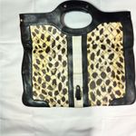 L.A.M.B. Vintage Leopard Cheetah Print Carlisle Purse/Clutch Photo 4