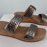 Easy Spirit Lillia Platform Wedge Sandals in Gold size 8 NEW in Box Photo 0