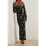 Cara Cara black bodice Viscose off the shoulder Mirana Maxi Sun Dress sz L Size L Photo 1