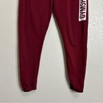 Gymshark Women's Maroon Athletic Jogger Pants, Sz Medium Photo 3