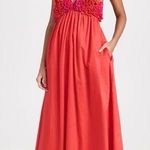 Mara Hoffman NWT Women's Annika Dress Red Size Medium Photo 0