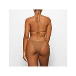 SKIMS Signature Swim Lace Up Monokini Almond Size XL Photo 3