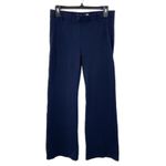 Betabrand Women's Navy Blue Pull-On Wide Leg Dress Yoga Pants Size Medium Photo 1