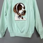 Vintage Dog Sweatshirt Punch Needle Embroidery 3 Photo 3