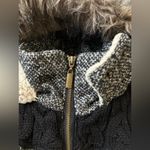 Mossimo Supply Co . Winter hooded vest size S Small Faux Fur Accents Photo 1
