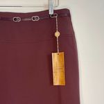 MANIGANCE PARIS dark purple Mini skirt NWT​​​​​​​​​​​​​​​​​​​​​ Size 8 Photo 3