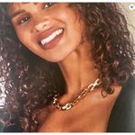 Eddie Borgo Supra Link Collar Necklace & Earrings Set New Gold Vermeil Photo 1