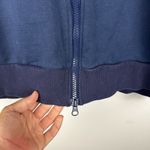 Nap Loungewear Full Zip Oversized Hoodie Sweatshirt Navy Blue Women’s Sz XXS Photo 3