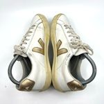 VEJA Esplar White and Gold Leather Sneakers Women's 7 US Photo 6