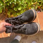 a.n.a  Womens Marie Wedge lace up Heel Boots 8.5 black goth punk Whimsigoth‎ Photo 4