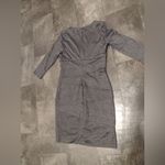 White House | Black Market  gray jersey knit tiered sheath Photo 3
