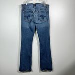 Guess Vintage Y2K Daredevil Boot Cut Dark Wash Low Rise Jeans 30x32 Embroidered Photo 6
