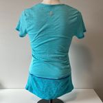 Odlo aqua short sleeve performance top sz S Blue Photo 1