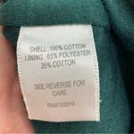 Garnet Hill Womens Cotton Gauze Maxi Dress XS Green Leafs Long Swim Cover Photo 5