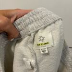 Aerie OFFLINE By Throw-Back Fleece Track Short Grey Photo 3