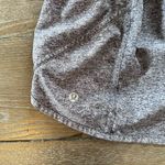 Lululemon Tracker Short V 4" Heather Lux Multi Black / Black Size 4 Photo 4