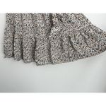 Madewell Tie Waist Mini Skirt XS Ditsy Wild Flower Field Prairie Cottage Art Photo 5