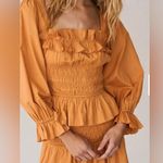 Free People amber honey 2 piece cotton skirt set Photo 2