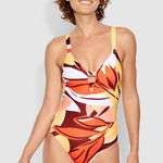Anthropologie Seafolly Cut Copy One-Piece Swimsuit Photo 1