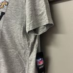 NFL  New Orleans Sunday Football Women’s Short Sleeve Heather Gray T-Shirt-Large Photo 8