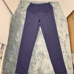 Aerie Offline by  Seamless 7/8 Hi-Rise Navy Leggings Stretch | SIze Medium Photo 6