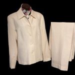 Pendleton  Ivory Wool Pantsuit Photo 1