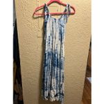 Young USA Blue And White Tie Dye Sundress Woman’s Size Small Photo 6