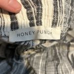 Honey Punch Striped Linen Pants Photo 2