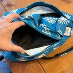 The Kamo womens pineapple crossbody sling backpack blue Photo 7