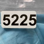 Venus  Teal Satin Slip Dress Size 8 Cowl‎ Neck Adjustable Straps Midi Slit Party Photo 10