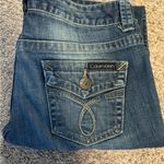 Calvin Klein Blue Denim Jeans lean boot sz 6 Photo 3