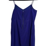 Madewell  Broadway & Broome Silk Blue Spaghetti Strap Mini Dress Photo 3