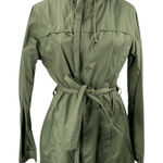 Columbia  Pardon My Trench Women's Green Hooded Long Sleeve Rain Coat Jacket Sz L Photo 0