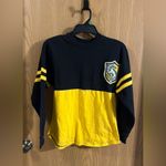 Harry Potter Universal Studios WingBack Long Sleeve Shirt Hufflepuff Jersey XS Photo 4