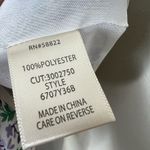 Max Studio  Peasant Top LARGE Dainty Ditsy Floral Cottagecore Ruffle Feminine NEW Photo 6