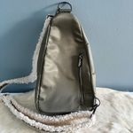 House of Harlow 1960 Liberty Sherpa Sling Bag Gray Photo 5