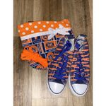 Skicks Auburn University Low Top Sneaker Shoes & Small Tote Women's Size 8 EUC Photo 11