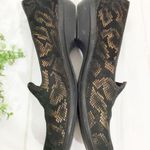 Dansko Olivia snake print leather loafer black bronze python shoe EU 37/US 6.5-7 Photo 2