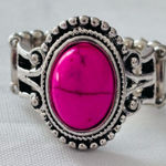 All The Worlds A STAGECOACH Pink Ring Photo 0